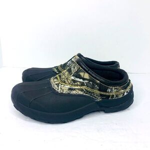 Cabela's Bass Pro Shops Red Head Mens 9 Camo Round Toe Slip On Shoes Clogs